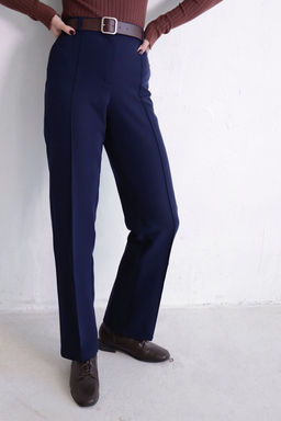 10972 Брюки со стрелками чёрные - Martichelli фото 19