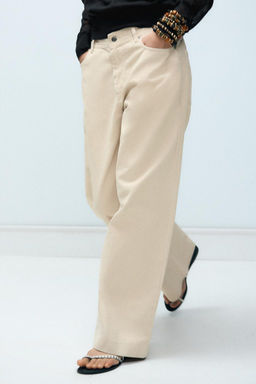 RELAXED MID-WAIST LIMITED EDITION JEANS - Zara фото 4