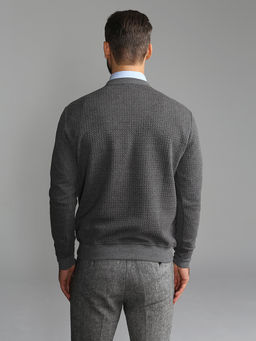 Джемпер мужской GREG G121-RH146-20 (серый)  фото 5