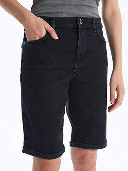 Bermuda Fit Kad?n Jean ?ort
