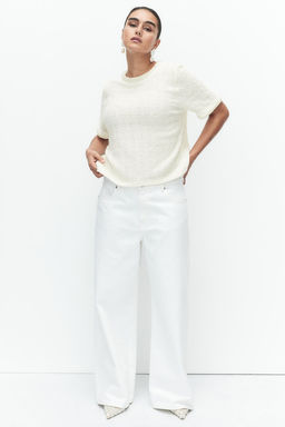 Top en boucle con cuentas decorativas - H&m фото 3