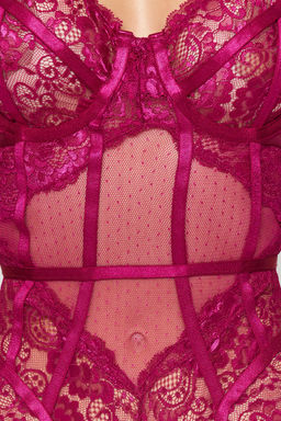 Fusya Dantelli Ip Ask?l? C?tc?tl? Orme Body THMAW24BD00005