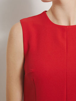 Bisiklet Yaka Elbise