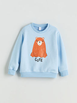 Bisiklet Yaka Erkek ?ocuk Sweatshirt ve E?ofman Alt