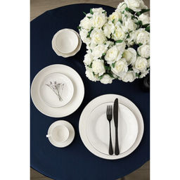 Тарелка глубокая Magistro La Perle, 1 л, d=22.5 см, фарфор, белая