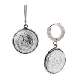 Серьги из муранского стекла METALLICA LS3553