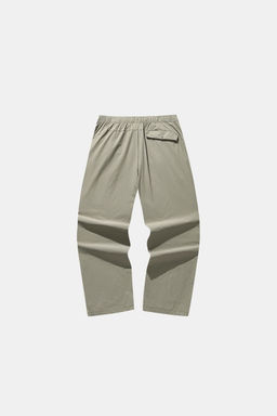 Брюки текстильные Серо-зеленый ANTA ICONIC Woven Track Pants  фото 2