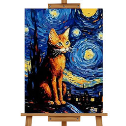 Картина по номерам "Кисуня" 30х40 см.