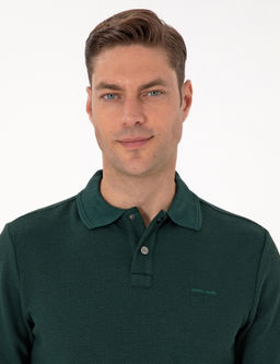 Koyu Ye_il Regular Fit Sweatshirt - Pierre cardin фото 2