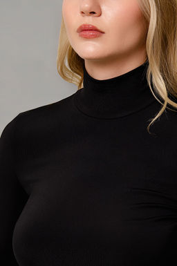 Арт.12803/1 Водолазка женская  42-50 (5 шт) Цвет:черный