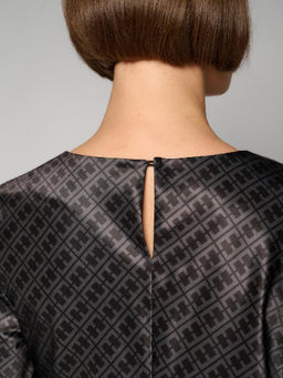 Платье женское 12411-35144 grey-black - Eleganzza фото 5