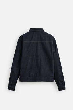 SELVEDGE DENIM OVERSHIRT - Zara фото 10