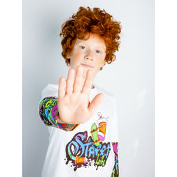 Джемпер с тату кулирка 1539100202 - Youlala фото 3