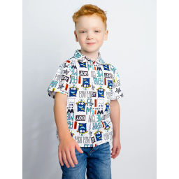 Рубашка кулирка 0148100209 - Youlala фото 11