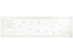 Полотенце 5с22.312ж1 Снеговик и домик1(ДТЭ лён) 50х180 см