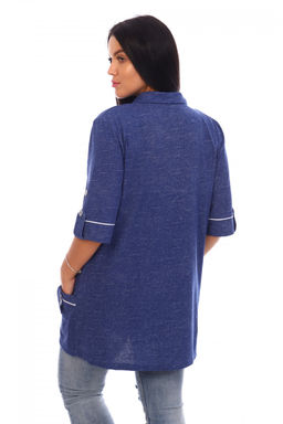 Туника Незабудка (Синий) - Итос-плюс фото 3