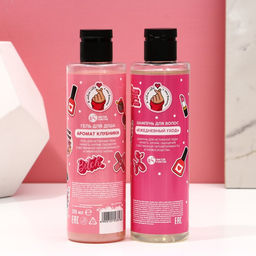 Подарочный набор Я же леди!: гель для душа и шампунь для волос, 2?250 мл, 18+, Чистое счастье  фото 3
