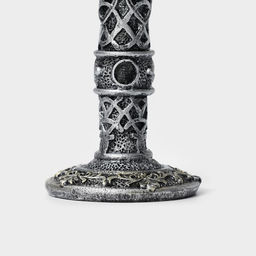 Бокал средневековый «Герб», 200 мл, нержавеющая сталь, серый