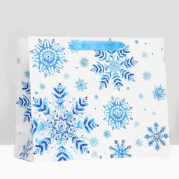 Пакет подарочный Зимняя сказка ,люкс 32 х 26 х 12 см - Simaland фото 7