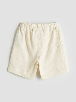 Beli Lastikli D??meli Erkek ?ocuk ?ort