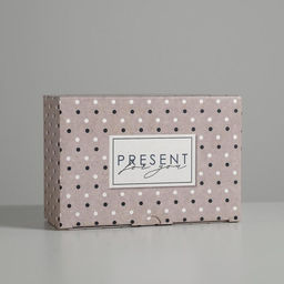Коробка подарочная сборная, упаковка, Present, 22 х 15 х 10 см
