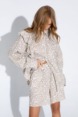 Рубашка Pirs 4619 бежевый  фото 5