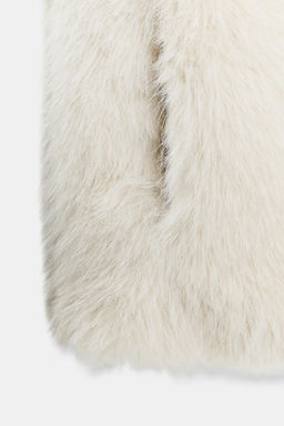 FAUX FUR GILET - Zara фото 8