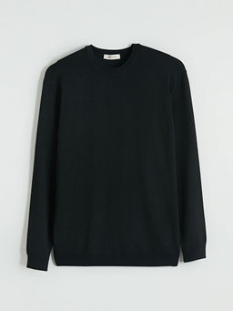 Bisiklet Yaka Erkek Triko Kazak