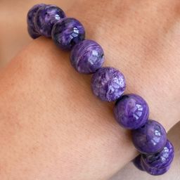 Браслет из Чароита 18 см - Радуга самоцветов фото 2