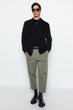 TRENDYOL MAN Lacivert Regular Yunlu Yar?m Bal?kc? Yaka Baklava Triko H?rka TMNAW21HI0349 - Trendyolmilla фото 15