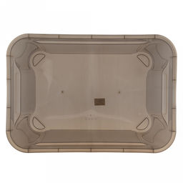 Контейнер для хранения пластмассовый 20л, 38,5х27х25,5см, универсальный, с крышкой, полипропилен, прозрачный (Россия) - Домашняя Мода фото 7