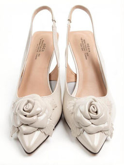 06-HLP1266-118 GRAY/BEIGE Туфли летние женские (натуральная кожа)