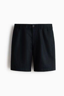 Pantal?n corto en mezcla de lino Relaxed Fit