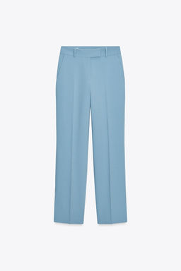 FLARE TROUSERS WITH SIDE VENTS