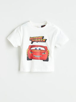 Arabalar Bask?l? Erkek Bebek Ti??rt ve ?ort