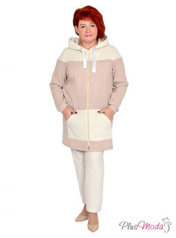 Толстовка Модель №1426 размеры 44-84 - Plusmoda фото 18