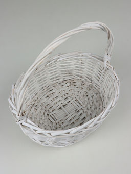 Набор корзин плетёных Flagstaff, ива, 3 шт., белый