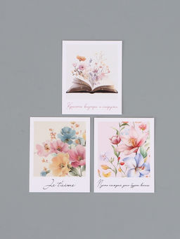 Открытки мини «Красота», набор 35 шт., 8×9.5 см