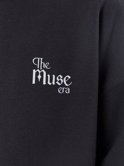 Толстовка женская серая с надписью The muse era - Mark formelle фото 5