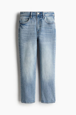 Slim Straight High Ankle Jeans - H&m фото 3