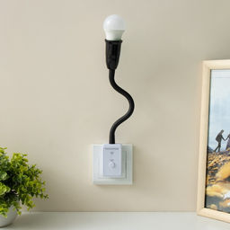 Бра с ПДУ «Синди» Е27 15 Вт черный 4×2×33 см