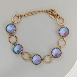 Браслет с кристаллами Swarovski