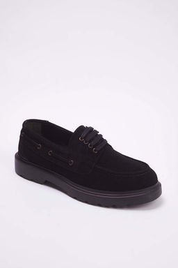 Siyah Hakiki Deri Bagc?k Detayl? Erkek Loafer Ayakkab? TAKAW26LA00003 - Trendyolmilla фото 3