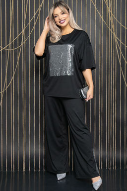 Костюм Наедине со всеми (черный) К12069 - Lt collection фото 6