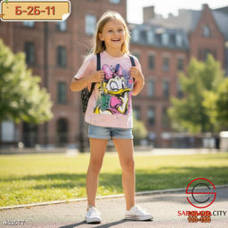 Футболка для девочки с рисунком