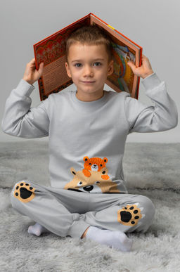 Хлопковая пижама для мальчика Bonito  фото 7