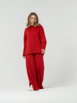 Футер 3х нитка ПЕТЛЯ Костюм женский - Knitka wear фото 5