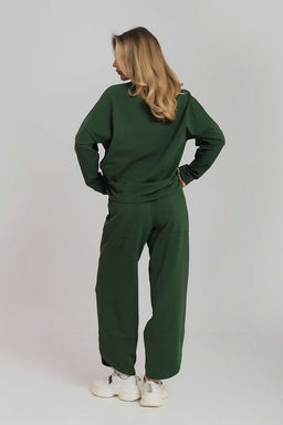 Костюм толстовка и брюки М326010х хаки - Елена фото 5