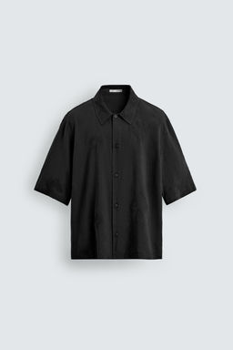 CAMISA BORDADO GEOM?TRICO / Gris - Zara фото 6