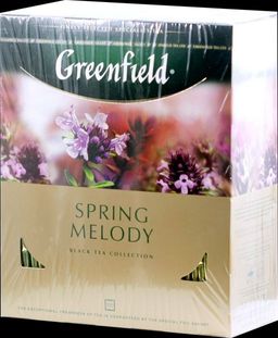 Greenfield. Spring Melody карт.пачка, 100 пак.